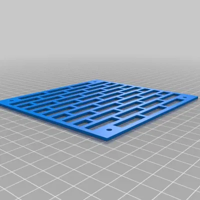 LD Cooling Fan Grill 120mm - Chống Bụi Cho Case PC