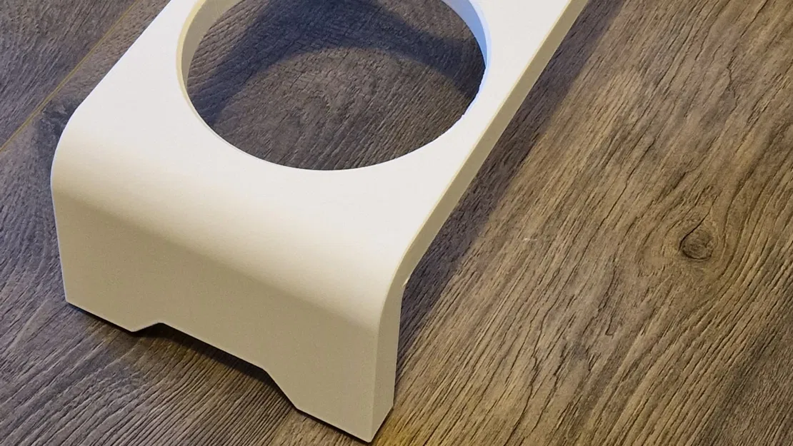 Giá đỡ bát ăn cho chó với chân TPU - Image 3