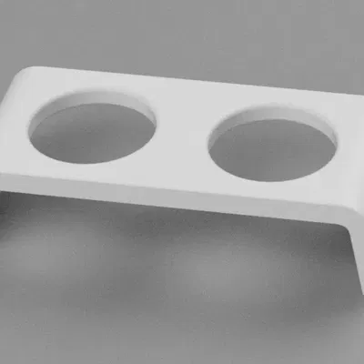 Giá đỡ bát ăn cho chó đường kính 104mm