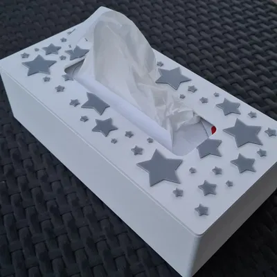 Hộp đựng khăn giấy họa tiết sao