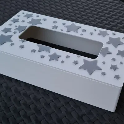 Hộp đựng khăn giấy họa tiết sao