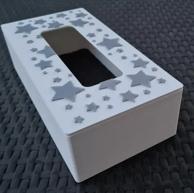 Hộp đựng khăn giấy họa tiết sao