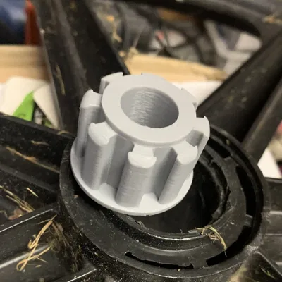 Trục bánh xe thay thế cho xe đẩy Rubbermaid Big Wheel 5642