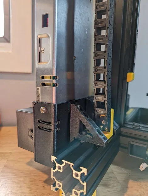 Giá đỡ nguồn Mean Well LRS-350 cho máy in Ender 3 - Image 1