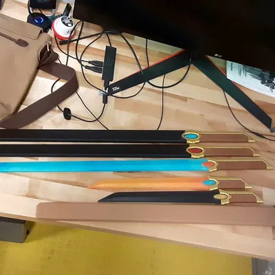 Katana của Enzu trong Magician WC - vũ khí ngắn