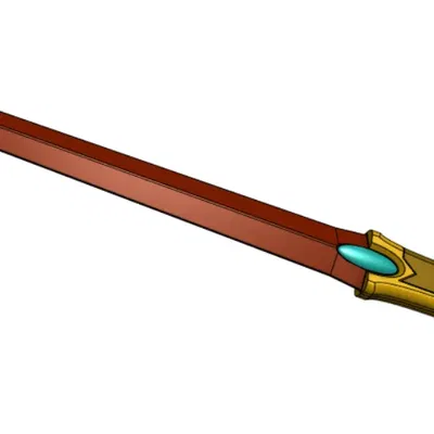 Katana của Enzu trong Magician WC - vũ khí ngắn