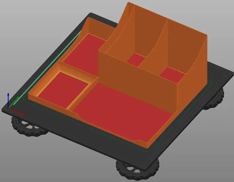 Giá đỡ tổ chức bàn làm việc cho ghi chú và thẻ doanh nghiệp - Image 2