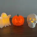 Trang trí Halloween bay lơ lửng với đèn tea light - Thumbnail 3