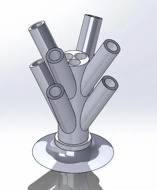 Giá đỡ bút chì/ cọ vẽ xoay 2 phần - Image 2