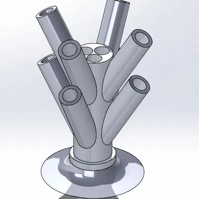 Giá đỡ bút chì/ cọ vẽ xoay 2 phần