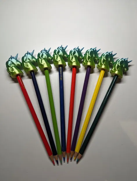 Nắp bút kỳ lân dễ thương dành cho văn phòng - Image 2