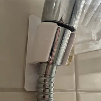 Giá đỡ vòi sen dính tường bằng băng nano