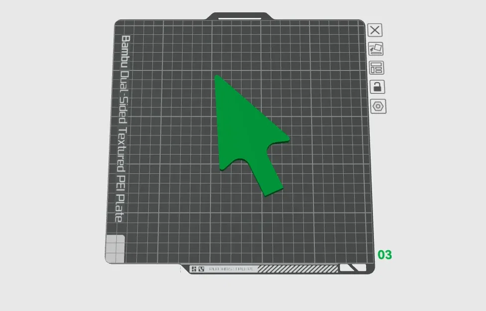 Con trỏ Windows phong cách Low Poly để in lớn - Image 1