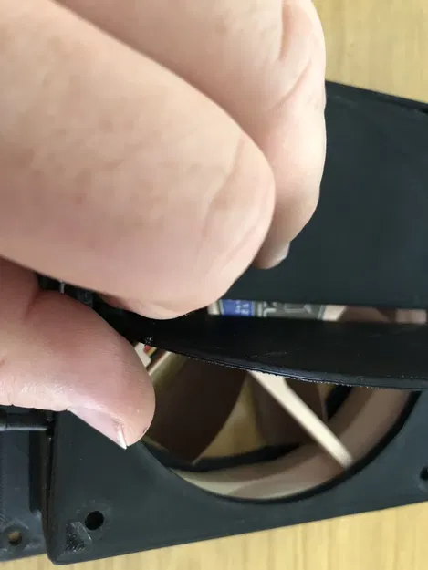 Quạt tản nhiệt 120mm cho vỏ Ikea Lack với nắp thông gió tự đ... - Image 5