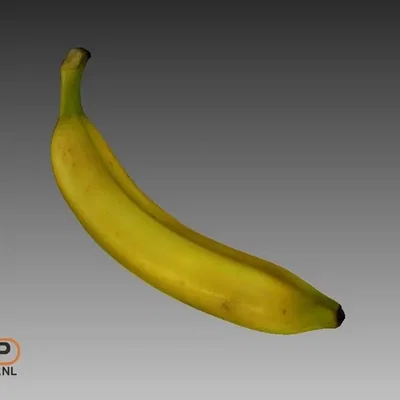 Quả chuối quét màu 3D từ Artec Eva