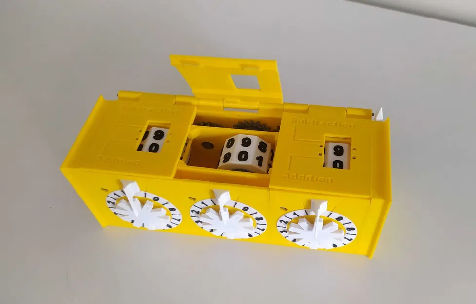 Cơ chế Pascaline với bản cải tiến và bản lề hỗ trợ - Image 1