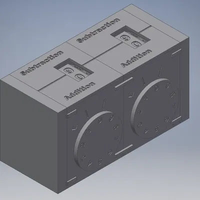 Máy tính cơ học thiết kế mô-đun cho phép tính toán lớn