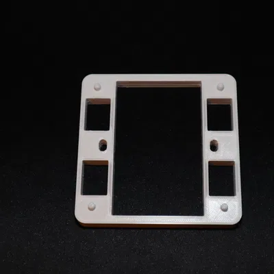 Khung mở rộng ổ cắm mạng Deltaco mỏng 8 mm