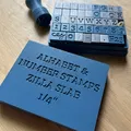 Hộp đựng con dấu số và chữ cái ¼ inch - Thumbnail 3