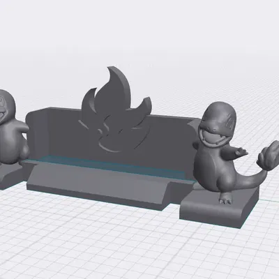 Giá đỡ slab Charmander bằng một khối duy nhất