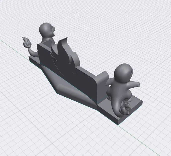 Giá đỡ slab Charmander bằng một khối duy nhất - Image 2