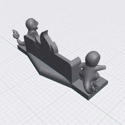 Giá đỡ slab Charmander bằng một khối duy nhất