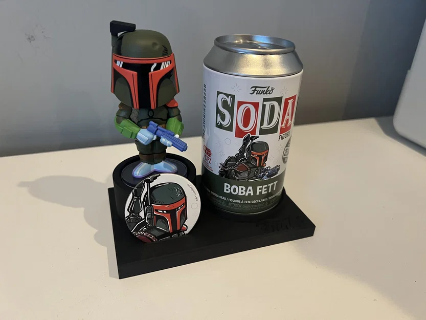 Giá đỡ Funko Soda với khe coin và văn bản Star Wars - Image 1