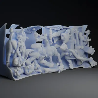 Bức tranh Guernica 3D của Picasso