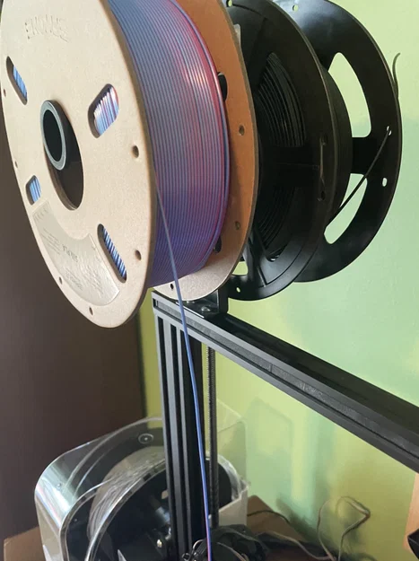 Giá đỡ cuộn đôi cho máy in 3D Ender3 - Image 1