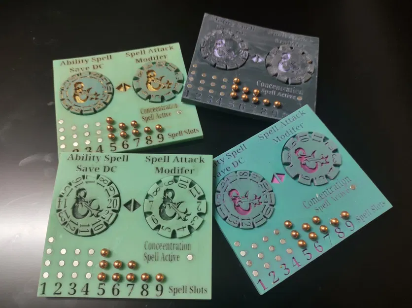 Trình theo dõi phép thuật từ tính cho DnD 5E - Image 1