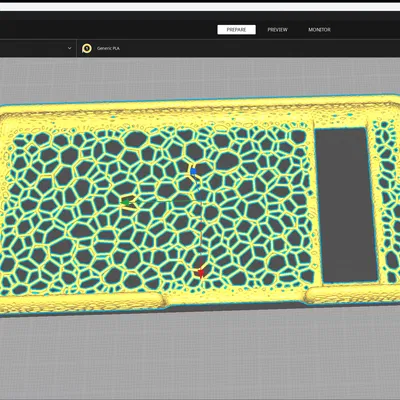 Vỏ điện thoại Pixel 7 với thiết kế Voronoi AI