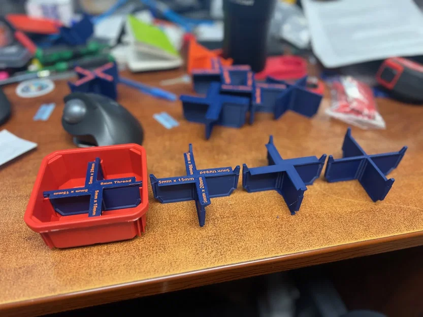 Chia ngăn thùng Packout 4 x 4 cho Milwaukee Model 48-22-8431 - Image 1