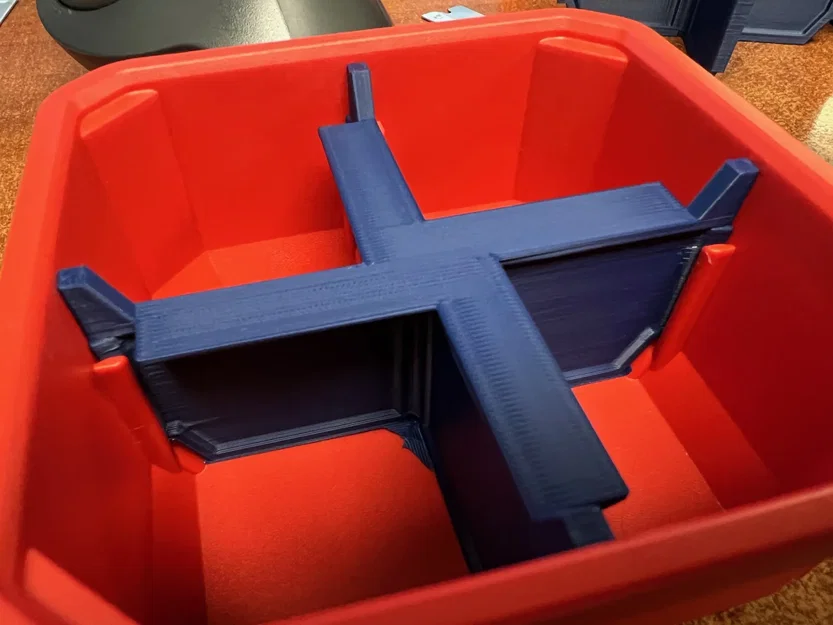 Chia ngăn thùng Packout 4 x 4 cho Milwaukee Model 48-22-8431 - Image 2