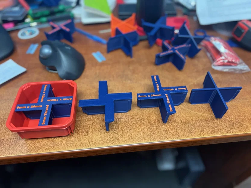 Chia ngăn thùng Packout 4 x 4 cho Milwaukee Model 48-22-8431 - Image 3