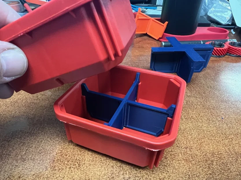 Chia ngăn thùng Packout 4 x 4 cho Milwaukee Model 48-22-8431 - Image 4