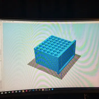 Giá đỡ son môi cho chai son 16mm x 120mm