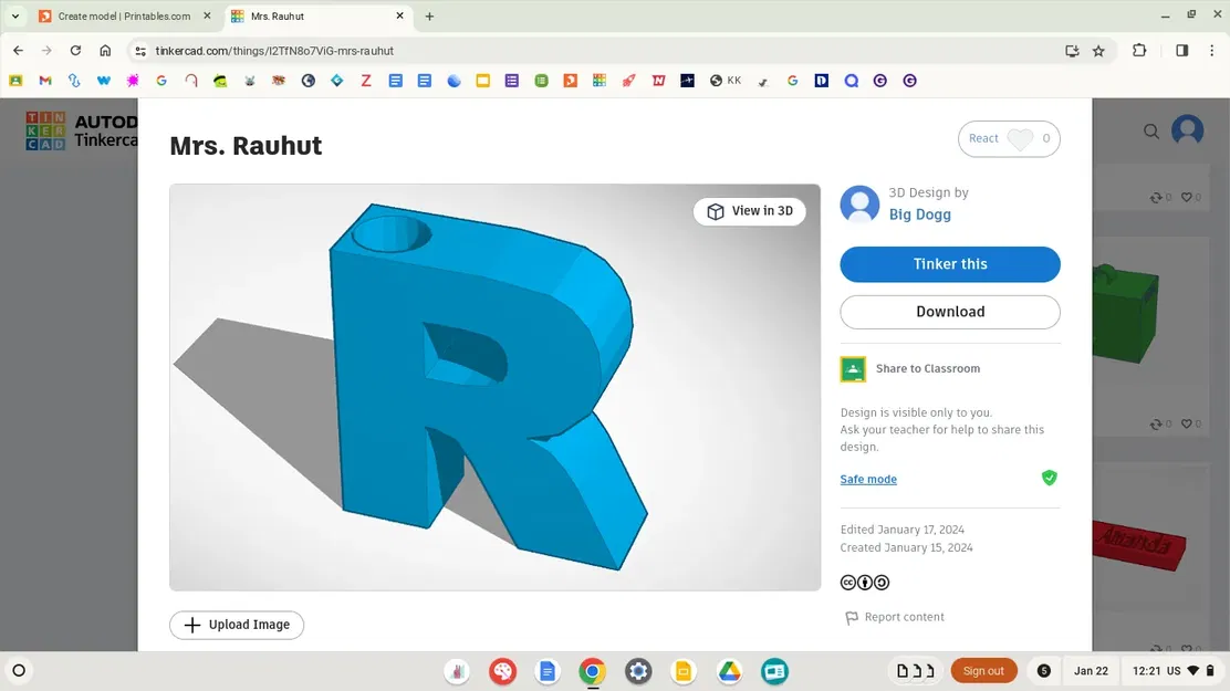 Giá đỡ bút chì hình chữ R - Image 1