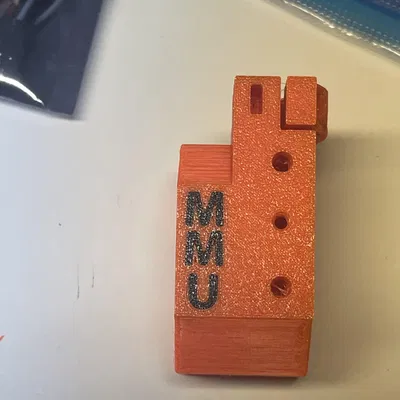 Công cụ chọn lưỡi kép cải tiến cho MMU2 với lỗ khoan lớn