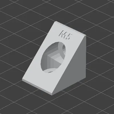 Giá đỡ tam giác 20mm với lỗ M5