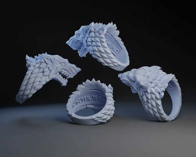 Nhẫn sói Direwolf trong Game of Thrones - Image 1