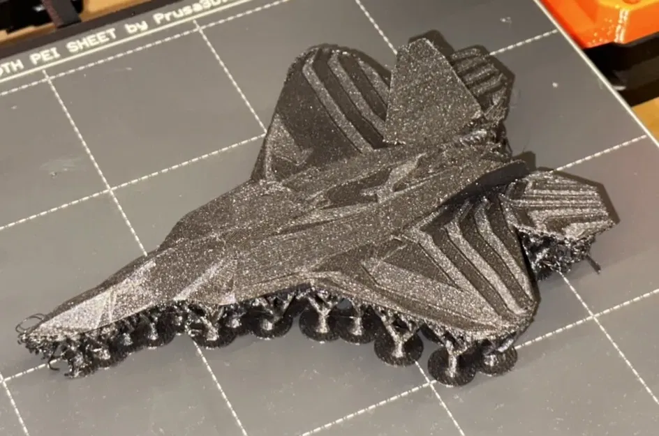 Tiêm kích F-22 Raptor phong cách Low Poly - Image 2