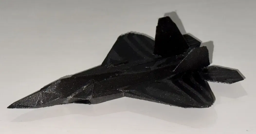 Tiêm kích F-22 Raptor phong cách Low Poly - Image 4