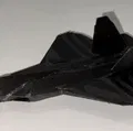 Tiêm kích F-22 Raptor phong cách Low Poly - Thumbnail 4