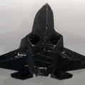 Tiêm kích F-22 Raptor phong cách Low Poly - Thumbnail 5