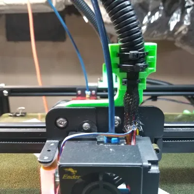 Hỗ trợ giảm căng cho cáp đầu in Ender 5 / Ender 5 Plus