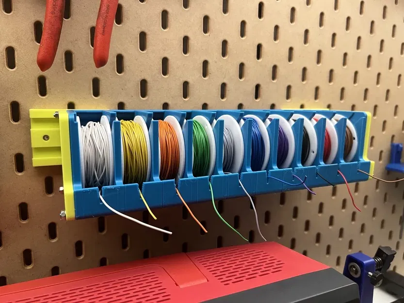 Giá đỡ cuộn dây cho bảng Skadis của Ikea - Image 1