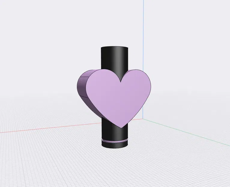 Đầu hút hình trái tim kích thước 810 cho vape - Image 1