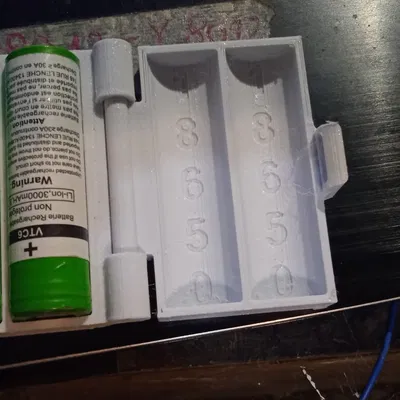 Giá đỡ pin 18650 cho 2 viên pin thay thế trong túi