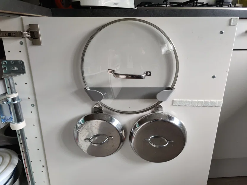 Giá đỡ nắp chảo mở rộng cho nắp Ikea 28cm - Image 1