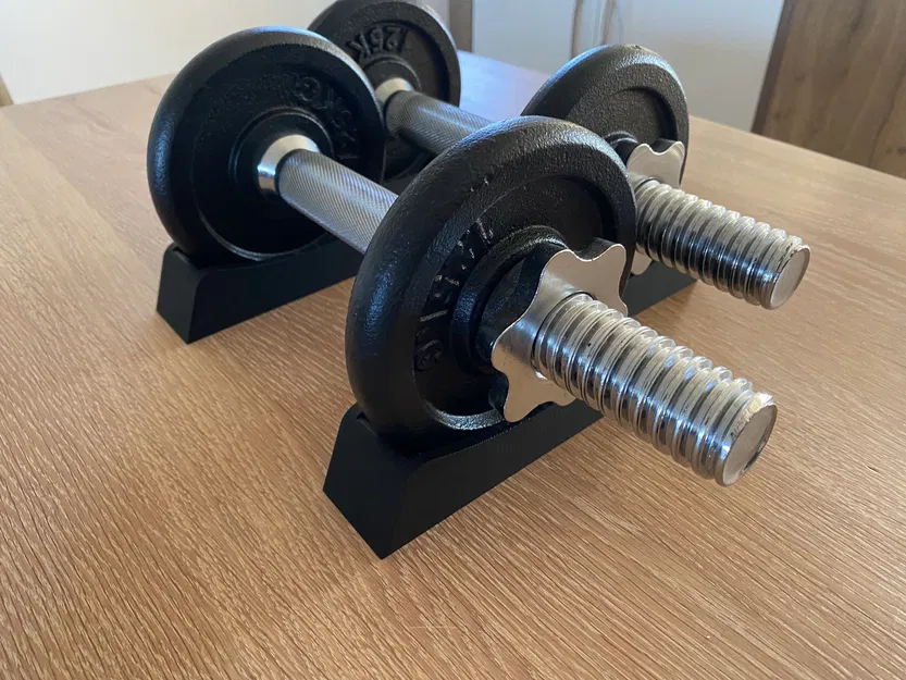 Giá đỡ tạ tròn 1,25 kg và 2,5 kg di động - Image 3